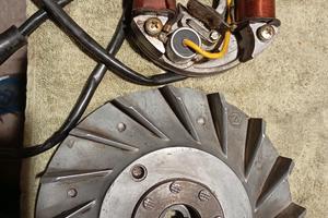 Volano e statore vespa special