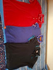 3 magliette maniche corte tg.S