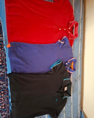 3 magliette maniche corte tg.S