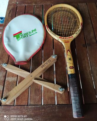 racchetta tennis vintage MAXIMA Deluxe  Torneo 