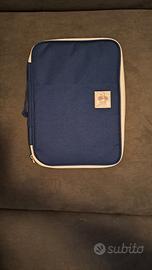 Porta tablet/pc/documenti blu 