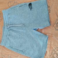 pantaloni corti grigi uomo 