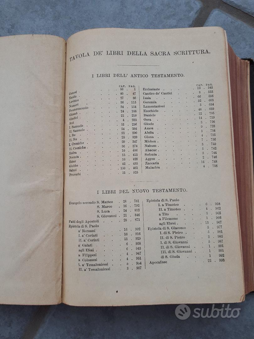 La Sacra Bibbia - Diodati - 2002 - Libri e Riviste In vendita a Monza e  della Brianza