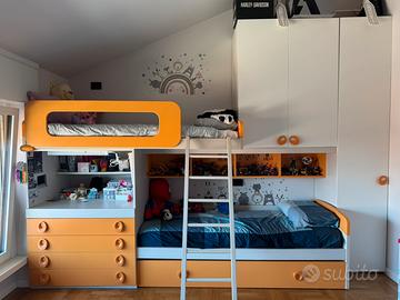 CAMERETTA CON LETTO A CASTELLO