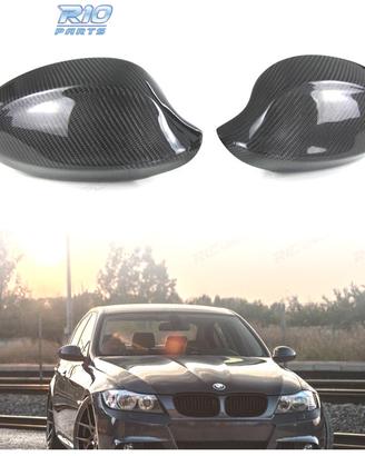 CALOTTA SPECCHI RETROVISORI BMW E90 E91 IN CARBONI