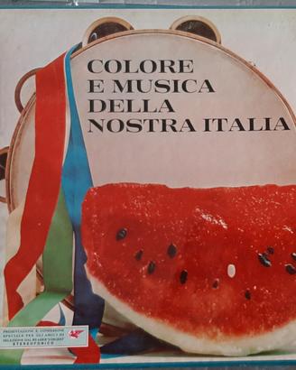 cofanetto dischi musica regionale italiana