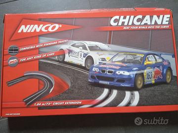 Slotcar Curva Chicane Pista Ninco