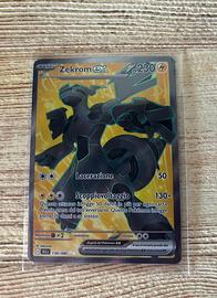Carta pokemon zekrom luce nera