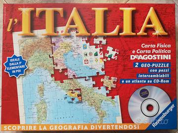 geopuzzle d'Italia