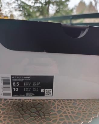 Nike g t cut 3 turbo misura Eur 42