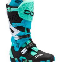Stivali Sidi CrossAir X turchese nero