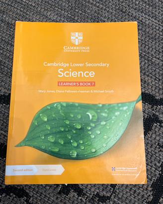 Libro acolastico Science Inglese Prima Media