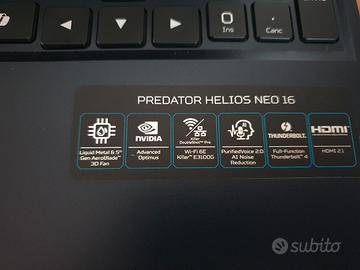 acer predator helios neo 16