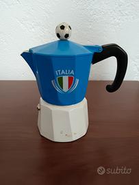 Moka da caffè Italia calcio – azzurra