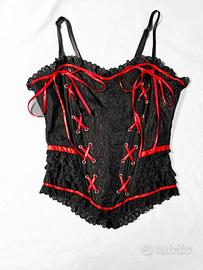 Top corsetto Phaze Clothing pizzo