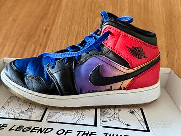 Nike Air Jordan 1 Mid SS Skyline GS