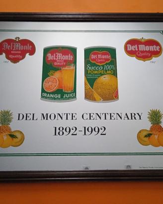 Specchio Vintage Del Monte Centenary 1892-1992 - R