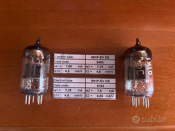 Coppia NOS 6N1P-EV (6Н1П-ЕВ) Voskhod Rocket 1983