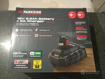 Kit batteria 12v parkside 