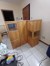 Mobiletto a L di design su misura come nuovo