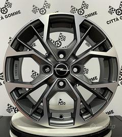 CERCHI IN LEGA OPEL ADAM AGILA KARL MERIVA DA 15