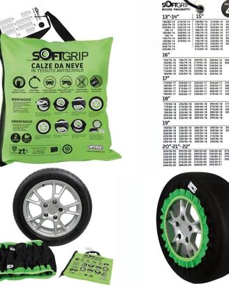 Calze da neve in tessuto SoftGrip gruppo 4