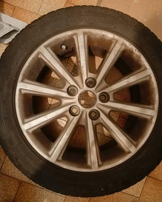 5 Cerchi in lega 16" Ford Focus con Pneumatici