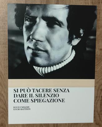 Poster "Lucio Battisti" - Ritratto