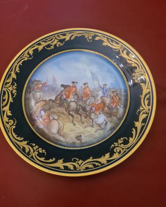 piatto sevres con certificato di autenticità 