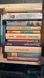 Lotto di libri usati – narrativa, poesia e sagg.