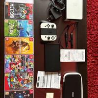 Nintendo switch oled + 7 giochi