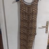 Vestito leopardato.
