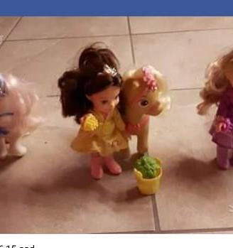 Principesse Disney con pony