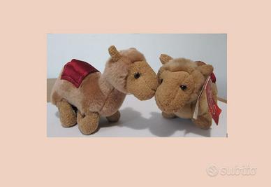 Coppia cammellini di peluche
