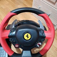 Thrustmaster 458 spider Ferrari .