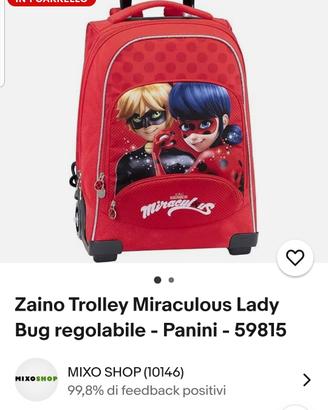 Zaino Trolley Miraculous Lady