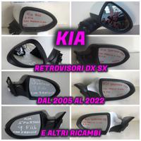 Kia retrovisori/specchietti dx sx dal 2005 al 2022
