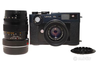 Leica CL con Summicron C 40mm f/2 e rokkor M 90mm