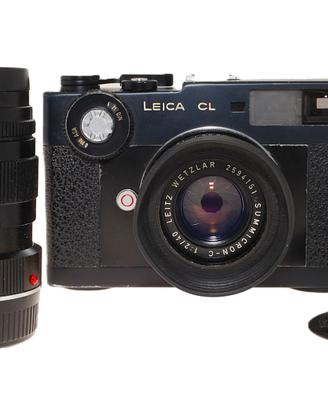 Leica CL con Summicron C 40mm f/2 e rokkor M 90mm