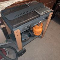 Grigietta a gas con piano cottura