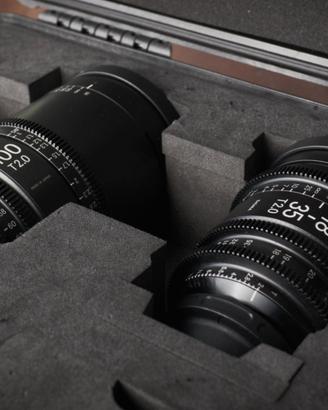 Sigma Zoom Kit - 18-35mm T2 + 50-100 T2 - PL Mount