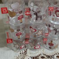 18 bicchieri natalizi