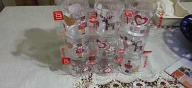 18 bicchieri natalizi