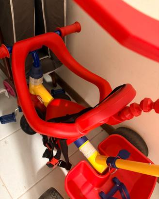 Triciclo Seggiolone Primi Passi e Bagnetto