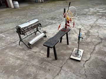 Attrezzatura per imbottigliare vintage