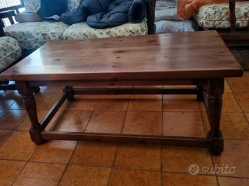 tavolino da salotto arte povera 