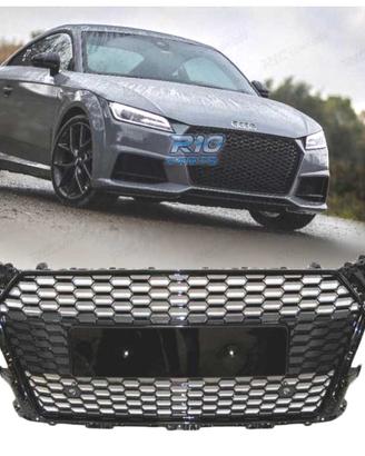 GRIGLIA PER AUDI TT 8S 15-19 LOOK RS NERO