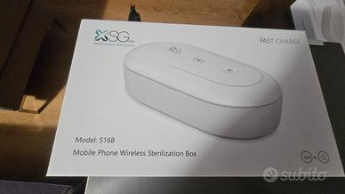 Mobile phone wireless sterilization box . Nuovo