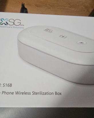 Mobile phone wireless sterilization box . Nuovo