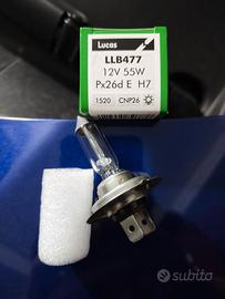 Lampada Alogena H7 12V 55W PX26d LUCAS